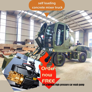 รถผสมคอนกรีตขนาด2ลูกบาศก์เมตรสำหรับการก่อสร้างถนน - Product Image 2