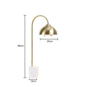 โคมไฟอุ่นอาหารแบบตั้งในเชิงพาณิชย์สุดหรูโคมไฟให้ความร้อนพร้อมฐานหินอ่อนขนาดเล็กสำหรับร้านอาหารโรงแรมบุฟเฟ่ต์ - Product Image 6