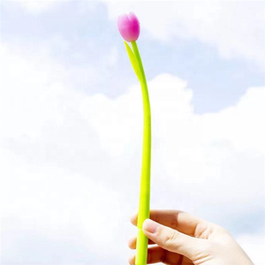 Vente chaude nouvelle recharge de stylo gel de silicone de décoloration de tulipe 0.5mm faite de décoloration en plastique au soleil - Product Image 6