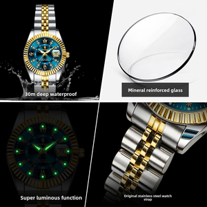 <span class=keywords><strong>Montre</strong></span> <span class=keywords><strong>de</strong></span> <span class=keywords><strong>luxe</strong></span> pour femme <span class=keywords><strong>de</strong></span> <span class=keywords><strong>marque</strong></span> <span class=keywords><strong>suisse</strong></span>, best-seller, <span class=keywords><strong>montre</strong></span> à quartz lumineuse <span class=keywords><strong>de</strong></span> <span class=keywords><strong>luxe</strong></span>, succès commercial international - Product Image 2