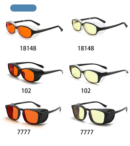 Mới nhất hợp thời trang thời trang hình bầu dục Vòng Kính mắt unisex phụ nữ người đàn ông Windproof bảo vệ mắt kính chống ánh sáng màu xanh Ngăn Chặn kính - Product Image 4