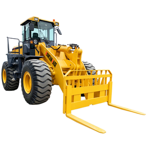 5000kg roda besar pemuat listrik ujung depan Cina roda pemuat Mini dengan tuas kontrol hidrolik - Product Image 1