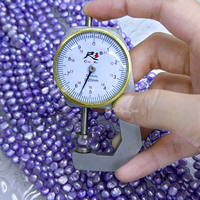 Perles d'eau douce multicolores de 5-6 mm, perles baroques irrégulières entièrement percées, perles en vrac pour la fabrication de bijoux, collier, bracelet