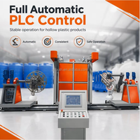 Machine de moulage rotatif industrielle avec roulement, puissance 65 kW, personnalisable selon la capacité en litres, options de tension 220 V/380 V/110 V