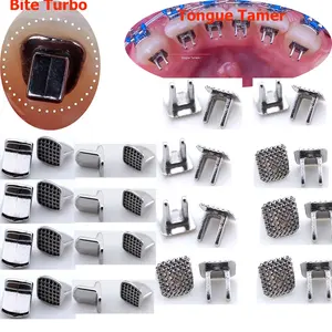 Yahong Bondable Hinges Dental Ortho Lingual Buttons Orthodontics Tongue Tamer