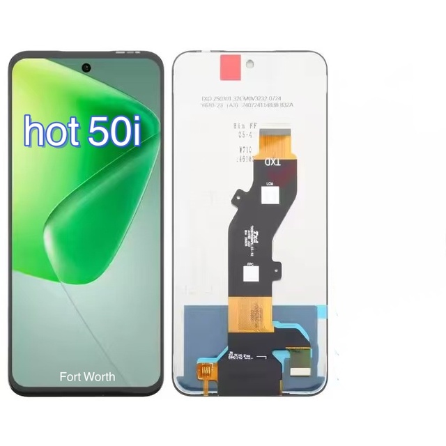 Transsion Infinix Hot50i Screen Assembly X6531 X6531B LCD Internal/External Integrated Display 100% Tested 18-Month Warranty