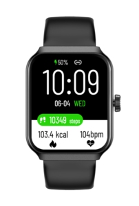 DF NX25 กีฬาบลูทูธโทรออกเครื่องติดตามการออกกำลังกายหน้าจอ TFT ขนาด 1.83 นิ้ว 240*284 อัตราการเต้นของหัวใจการตรวจจับออกซิเจน IP68 สมาร์ทวอทช์ - Product Image 4