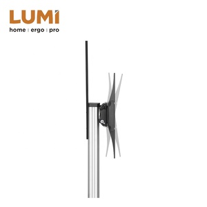 Supporto per carrello <span class=keywords><strong>TV</strong></span> <span class=keywords><strong>Mobile</strong></span> in alluminio regolabile in altezza con manovella dal Design <span class=keywords><strong>moderno</strong></span> - Product Image 5