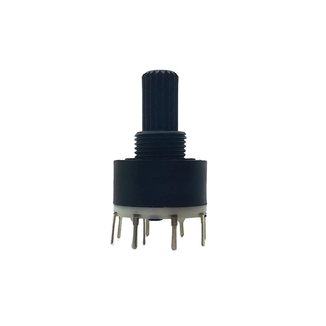 Beelee 16MM Round Rotary Selector Switches 10 Pin 13V Rotary Switch for Blender