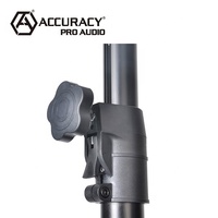 Soporte de Altavoz Profesional Ajustable con Trípode SPS013 de Pro Audio, con Amortiguación de Aire y Bloqueo Rápido, de Plástico