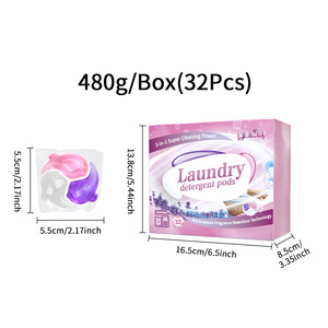 15g Dolphin Laundry <b>Detergent</b> Pods, Three-Cavity Concentrated Laundry <b>Detergent</b> Pods, Stain Removal and Fragrance Retaining, - Product Image 4