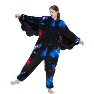 Aimeinyz-pyjama d'hiver en flanelle, vêtements de nuit pour enfants et adultes, figures d'animaux, licorne de noël, vente en gros - Product Image 2
