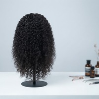 En stock Top vente Réel Vierge Mongole Afro crépus Bouclés cheveux Humains
