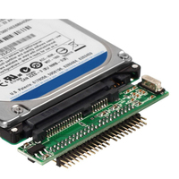 D3111 Adaptador convertidor de disco duro SATA de 2,5 pulgadas de 22 pines a IDE de 44 pines para HDD/SSD de portátil