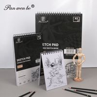 Bloc de dessin spirale 8K A3 A4 pour croquis en extérieur, idéal pour étudiants en art, fournitures en gros