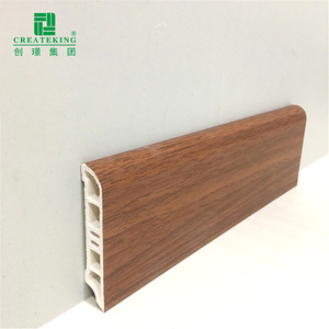 <span class=keywords><strong>Precio</strong></span> Competitivo, Rodapié <span class=keywords><strong>de</strong></span> <span class=keywords><strong>Madera</strong></span> Plástica WPC <span class=keywords><strong>de</strong></span> 60 mm, Ecológico, para Pisos <span class=keywords><strong>de</strong></span> <span class=keywords><strong>Madera</strong></span> Dura, Moderno, para Hospitales y Apartamentos, Color Personalizado - Product Image 1