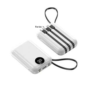 Vente chaude, mini centrale électrique ABS 10000 mAh pour smartphone avec 3 ports USB, batterie externe portable de petite taille - Product Image 1