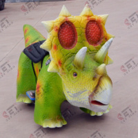 Équipements de parc d'attractions, manège animatronique, scooter dinosaure, dinosaure animatronique électrique, voiture pour enfants