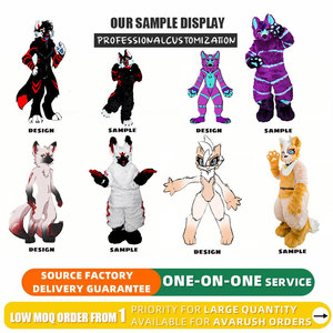 Costumes Fursuit complets personnalisés, Tête de Fursuit pour enfant, Fursona digitigrade pour costume Furry, Carnaval - Product Image 6