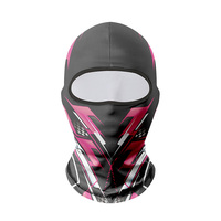 Masque facial en polaire 3D de dessin animé, masque drôle de crâne d'animal, couvre-tête complet, masque de moto, cosplay d'Halloween, capuche, protection UV, ski