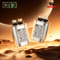 Condensateur de démarrage moteur CRD CBB65 7.5uF 370VAC, fabricant, fournisseur, usine, condensateur à film PP métallisé pour climatiseur