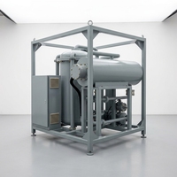 Système de filtration d'huile industrielle série ZL-20, purificateur d'huile lubrifiante sous vide pour les secteurs mécanique et chimique