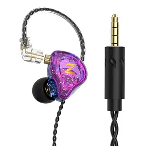 QKZ NUNE kablolu kulak içi kulaklık Stereo monitör kulaklık spor müzik telefonu çalışan DJ bas HiFi kulakiçi mikrofonlu kulaklıklar