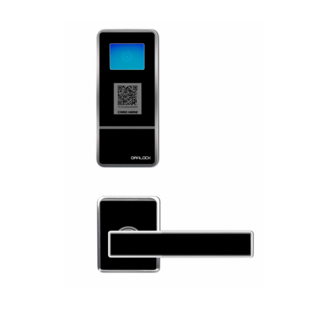 QRLock Self Check in Smart Hotel Unmanned Self-Service Hotel Wireless Smart Door Lock with QR Code Key Access
