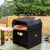 4 IN 1 Multifunktions-Indoor-Outdoor-Camping Küche Holzkohle grill Holzfeuer Pizza ofen