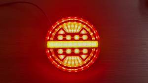 Suministro de fábrica, nuevas piezas de remolque de camión de 24V, lente transparente, 12LED, luces de hamburguesa para agua corriente, luces laterales y anchas para camión - Product Image 6