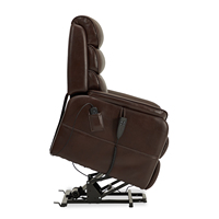 Chaise élévatrice électrique plate à double moteur CJSmart Home Position infinie avec massage thermique pour les personnes âgées