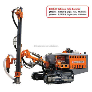 중국 ZGYX452 DTH 통합형 발파 천공 장비 경암 발파 천공 장비 크롤러형 디젤 구동 천공기 - Product Image 4