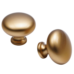 European Premium Minimalist Handle for <strong>Chest</strong> <strong>of</strong> <strong>Drawers</strong> Sleek Round Lemon Golden Cabinet <strong>Knobs</strong> Can Be Used in the Kitchen - Product Image 3