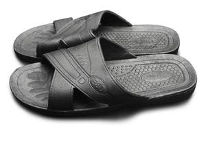 Pantofole da Laboratorio Antistatiche Nere in SPU / Scarpe di Sicurezza <span class=keywords><strong>ESD</strong></span> per Camera Bianca / Pantofole Antistatiche - Product Image 5