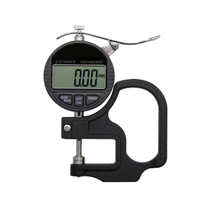 Jauge d'épaisseur H01 avec une précision de 0,02 mm/0,03 mm, plage de mesure 0-12,7 mm/0,5 po, 0-25,4 mm/1 po - Product Image 1