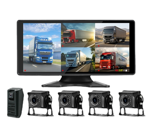 Système de caméra numérique sans fil extérieur étanche AHD 1080P avec 4 caméras de recul et moniteur de camion à appairage automatique pour 7 camions, <span class=keywords><strong>carte</strong></span> SD - Product Image 3