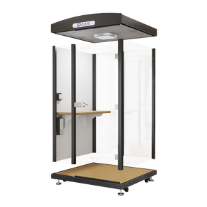 Cabine insonorisée simple et <span class=keywords><strong>amovible</strong></span>, bureau personnel, pièce insonorisée, <span class=keywords><strong>cloison</strong></span> de bureau avec canapé, table et chaises - Product Image 2