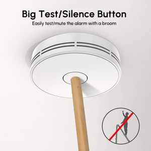 Báo động kết hợp V-COME, báo cháy cảm biến kép 2 trong 1, pin lithium kín 10 năm mà không cần thay thế, máy dò kết hợp - Product Image 5