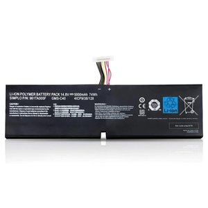 Baterías para portátiles de larga duración, batería de litio para <span class=keywords><strong>RAZER</strong></span> <span class=keywords><strong>Blade</strong></span> Pro <span class=keywords><strong>17</strong></span>, de la mejor calidad, de 14,8 V, 74Wh, de la mejor calidad, de la segunda, del año, 2 a <span class=keywords><strong>17</strong></span> - Product Image 1