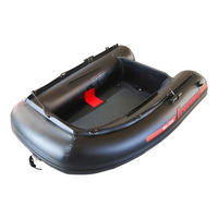 Bateau de pêche haute performance pour 2 personnes petit bateau gonflable mini bateau de sauvetage gonflable avec moteur