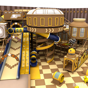 Parque Infantil Interior Interactivo de Alta Calidad con Tobogán, Ideal para Niños y Adultos, Parques de Juegos Interiores de Neón y Centros de Actividades - Product Image 3