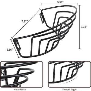 Perchero para sombreros de pared, puerta y armario, organizadores metálicos para gorras de béisbol, soporte para gorras. - Product Image 2