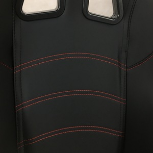 Universal Adjustable Pu Leather Racing Seat Black High Back Minimalist Design <b>Gaming</b> Chair - Product Image 4