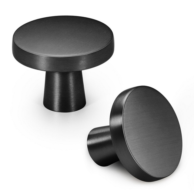 Kitchen Handles Matte Black Cabinet Door Handles and Knob Dresser Pulls Cupboard Knobs Handles