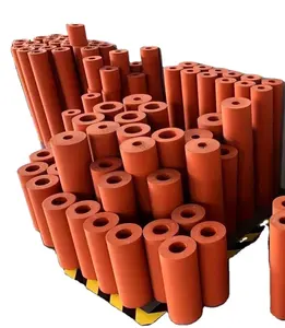 Rollerfactory rolo superior de borracha de silicone PU tubo de rolo China fornecedor atacado em estoque