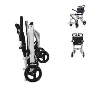 Silla de ruedas económica para pasillo de aviones con freno autoblocante y marco de acero al carbono - Product Image 1