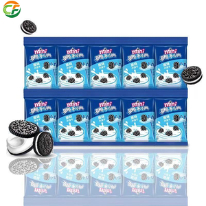 <span class=keywords><strong>Biscotti</strong></span> Ripieni di Crema in Confezione Singola da 20g, Sandwich al Cioccolato e Miele per Bambini e Adulti - Product Image 1