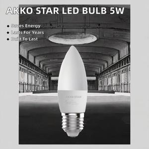 Ampoule LED 5W avec circuit intégré 6500K/3000K E14/E27/C37, 50000 heures, PC+PBT, conception de circuit d'éclairage, alimentation CA, usage en entrepôt - Product Image 3