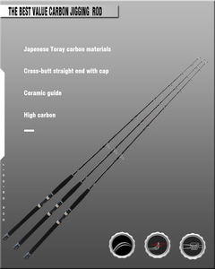 Caña <span class=keywords><strong>de</strong></span> <span class=keywords><strong>Pescar</strong></span> IM7 <span class=keywords><strong>de</strong></span> Carbono para Pesca en Lago, Ideal para Pesca Lenta con Jigging - Product Image 6