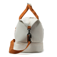 Nouveauté 2024 : Sac de Sport YCH Imperméable à Main Pour Hommes – Sac de Gym Imperméable avec Compartiment à Chaussures, Sac de Voyage Sport